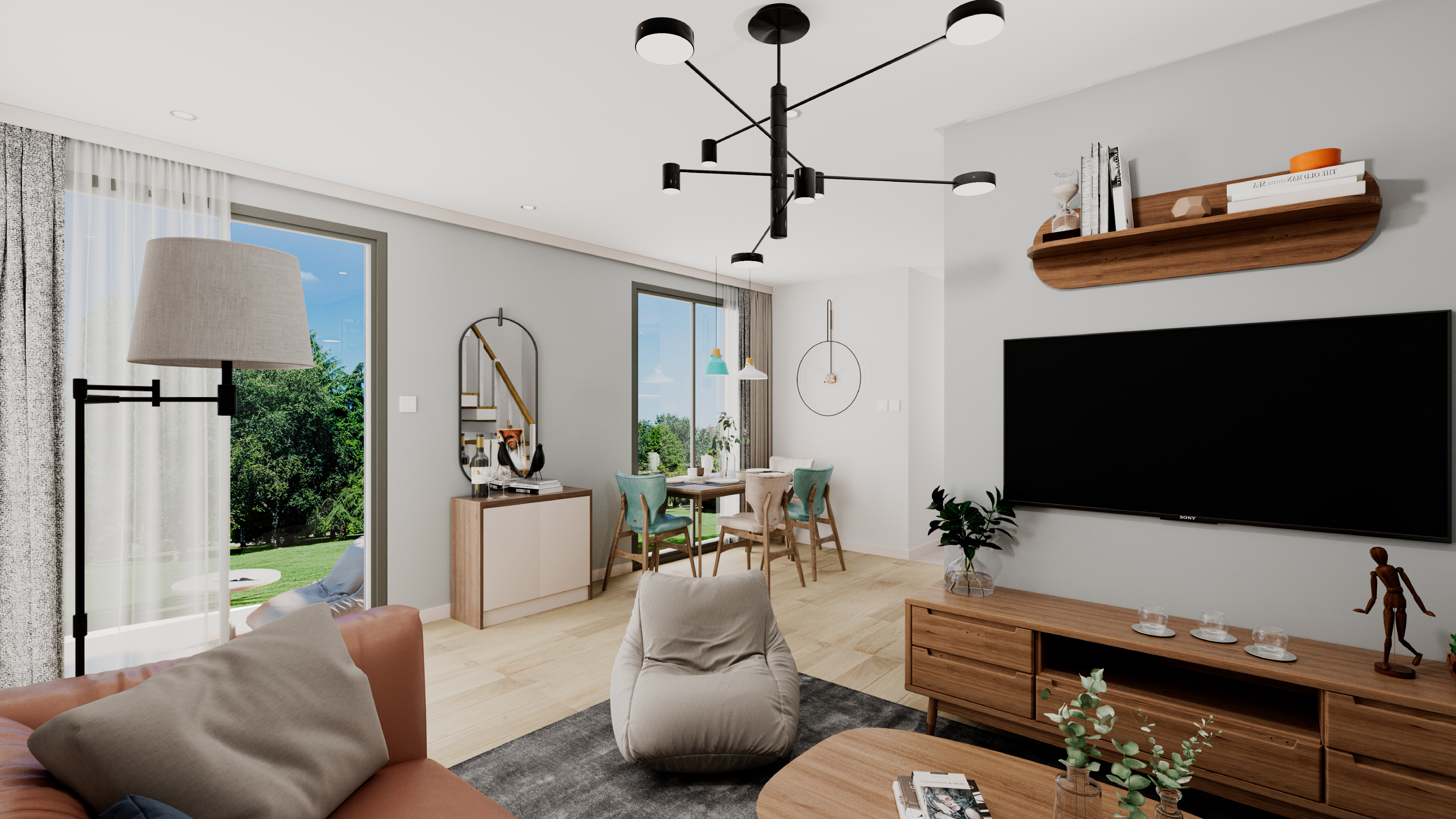 GOE53 Haus 2 – Wohnzimmer